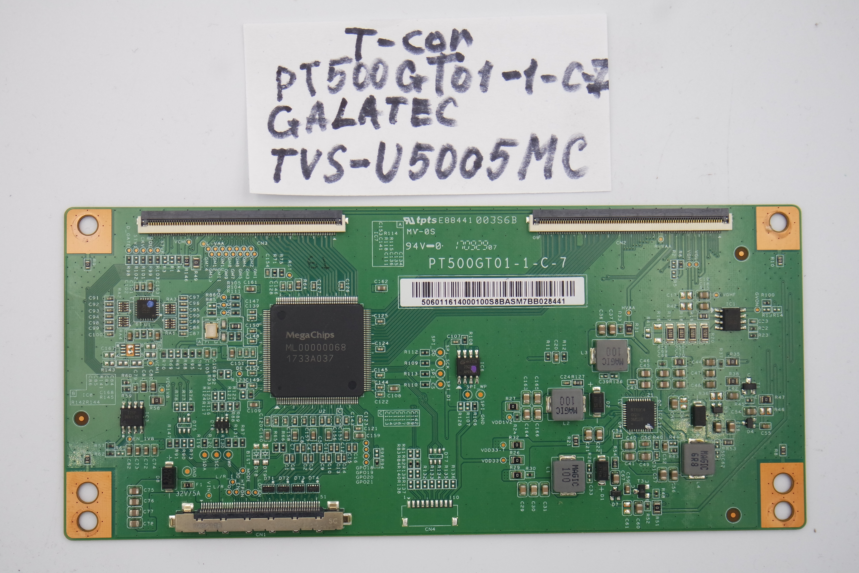 T-CON плата PT500GT01-1-C-7 Galatec TVS-U5005MC фото 1