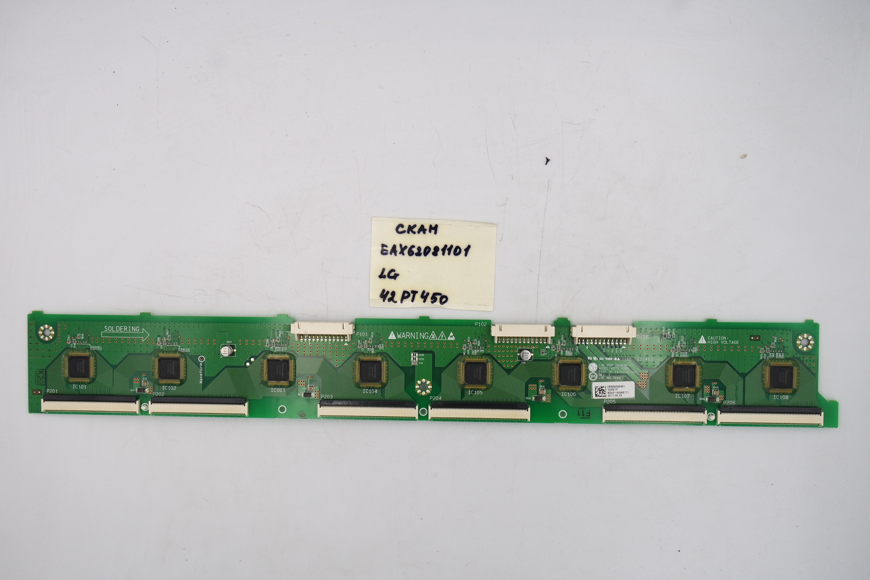 Скан плата EAX62081101 LG 42PT450 фото 1
