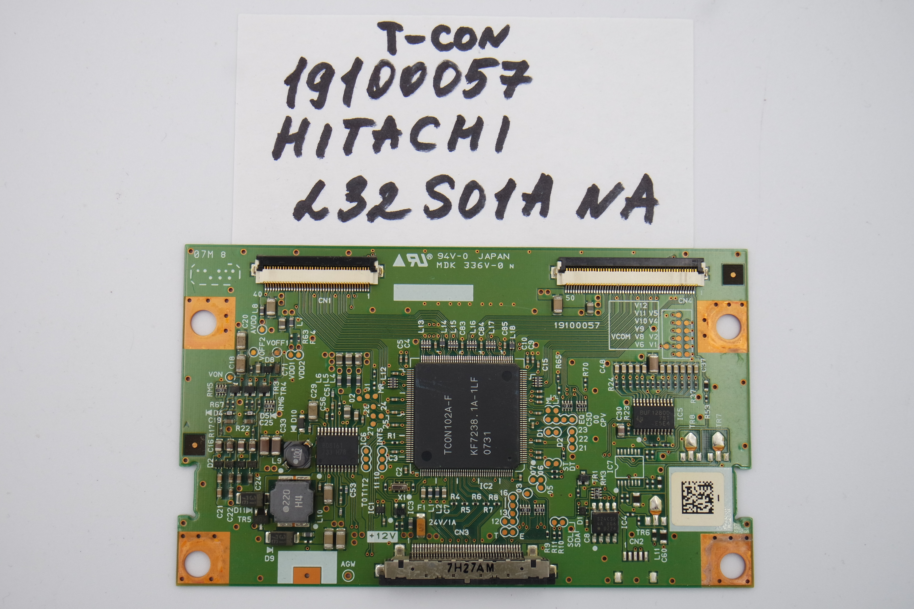 T-CON плата 19100057 Hitachi L32S01A NA фото 1