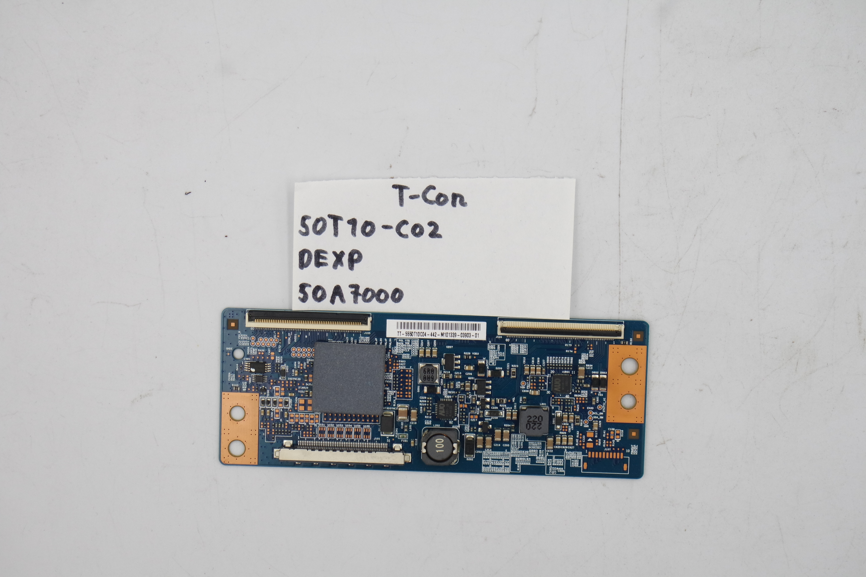 T-CON плата 50T10-C02 DEXP 50A7000 фото 1