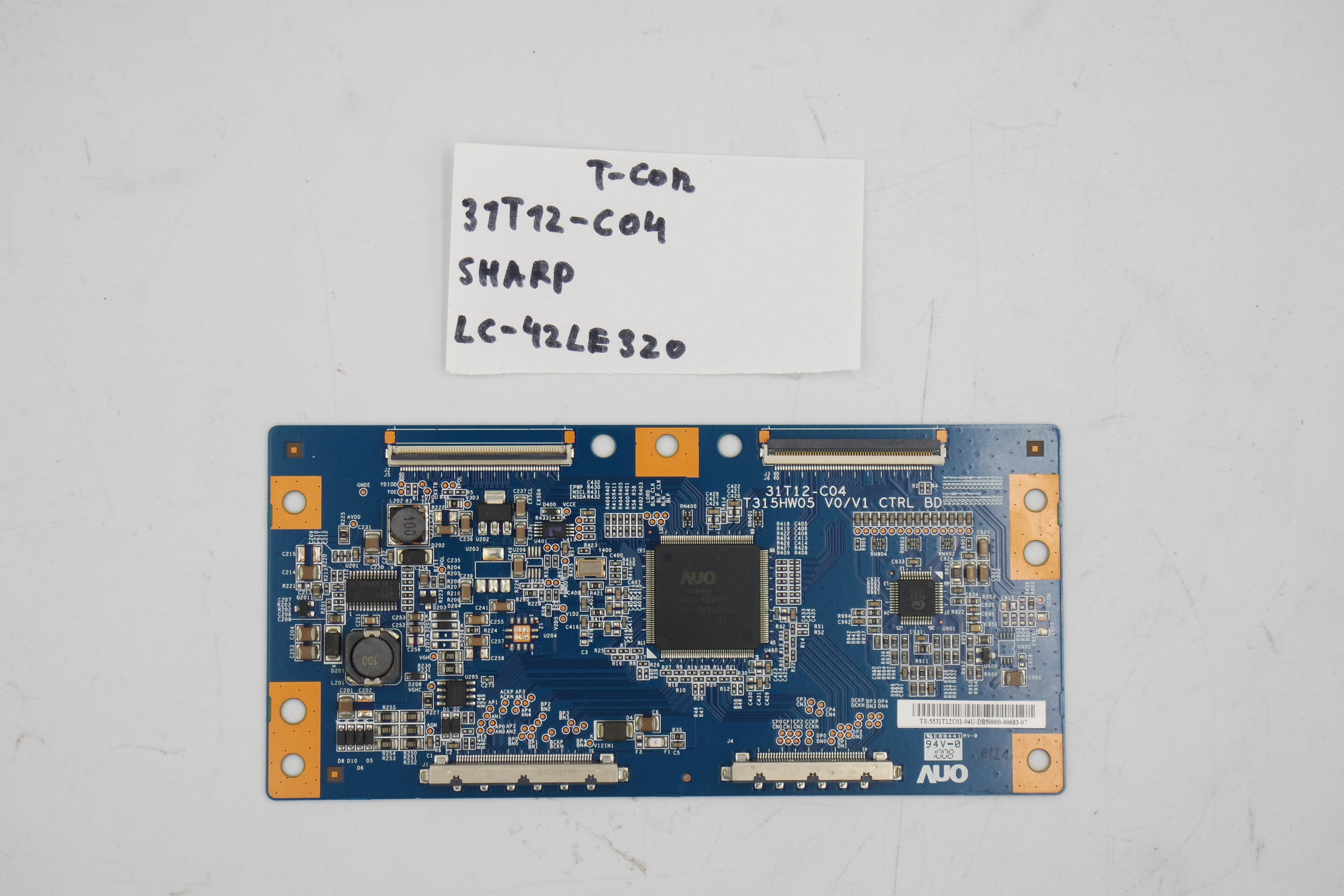 T-CON плата 31T12-C04 SHARP LC-42LE320 фото 1