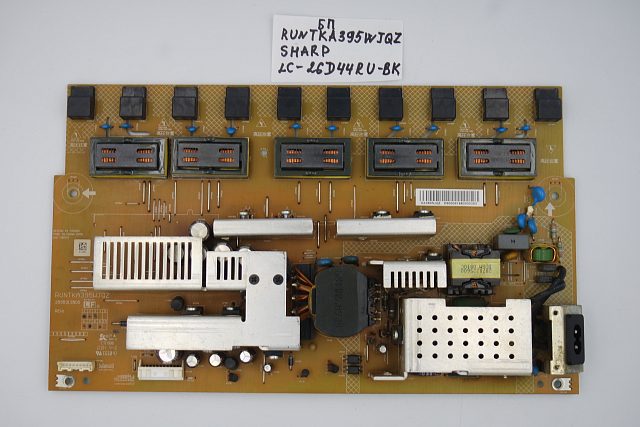 Плата питания RUNTKA395WJQZ Sharp LC-26D44RU-BK