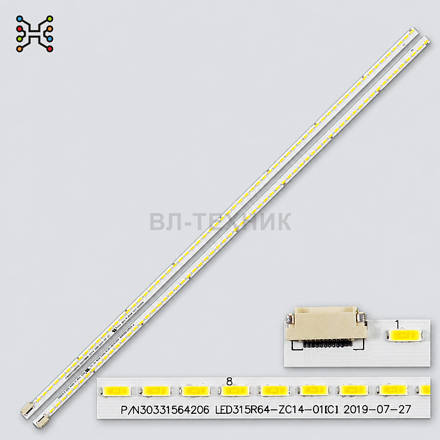 LED подсветка Haier LET32T1000HFM / LET32T1000 / LE32G610CF / LE32MUK1 / LE32M16 / LE32M18 / LE32M19