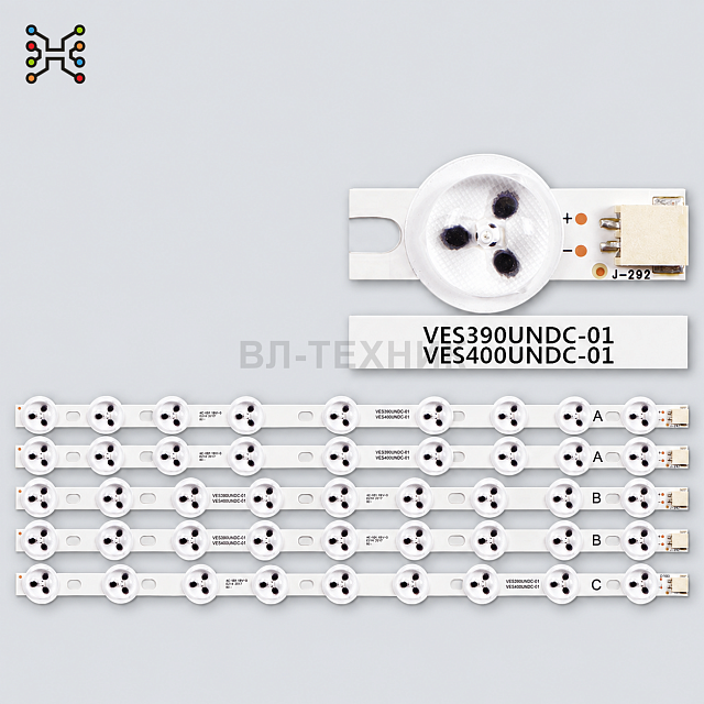 LED подсветка Philips 40PFL3008H 40PFL3018K Toshiba 40L1333DB 40L3453R JVC LT-40TW51 Sharp LC-39LD14