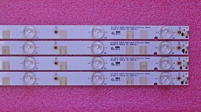 LED подсветка GJ-2K15 D2P5-400-D409-C4. Б.У