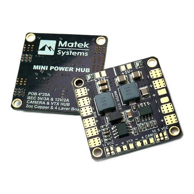 Matek Mini POWER HUB (HUB5V12V)