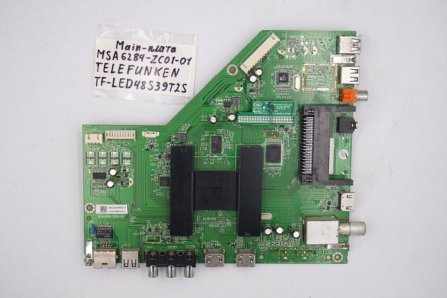 MAIN основная плата MSA6284-ZC01-01 Telefunken TF-LED48S39T2S