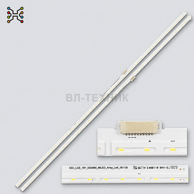 LED подсветка LG 55SM8600PLA / 55SM8500PLA / 55SM8200PLA / 55NANO866NA, SSC_LGE_19Y_55SM85_66LED