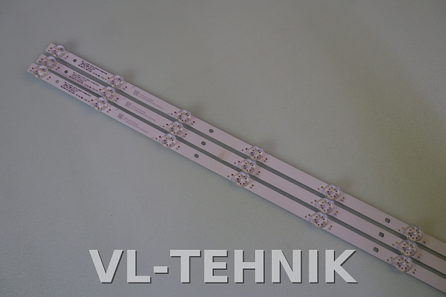 LED ПОДСВЕТКА 06-1-43FZ-3X10-0D35-CYSMC3030-806X12MM-211103 HAIER 43 SMART TV S3 Б.У.