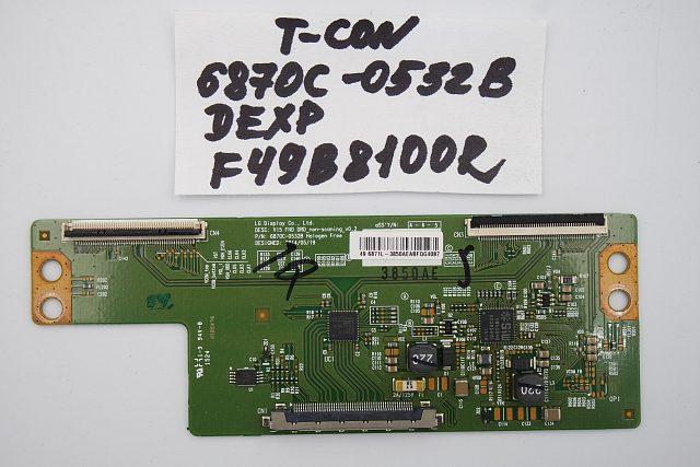 T-CON плата 6870C-0532B Dexp F49B8100R