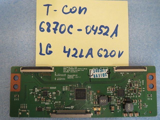 T-CON плата 6870C-0452A LG 42LA620V