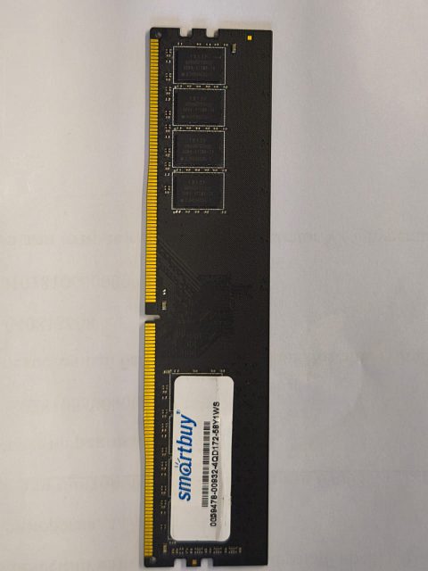 Оперативная память 4gb Smartbuy DDR4 DIMM для ПК, 2400 MHz