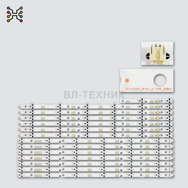LED подсветка Toshiba 42L6453D / 42L6453DB / 42L6453DG / 42L6453RB / 42L7453D / 42L7453DB / 42L7453D