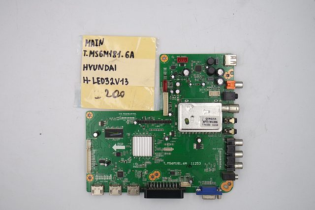 MAIN основная плата T.MS6M181.6A Hyundai H-LED32V13