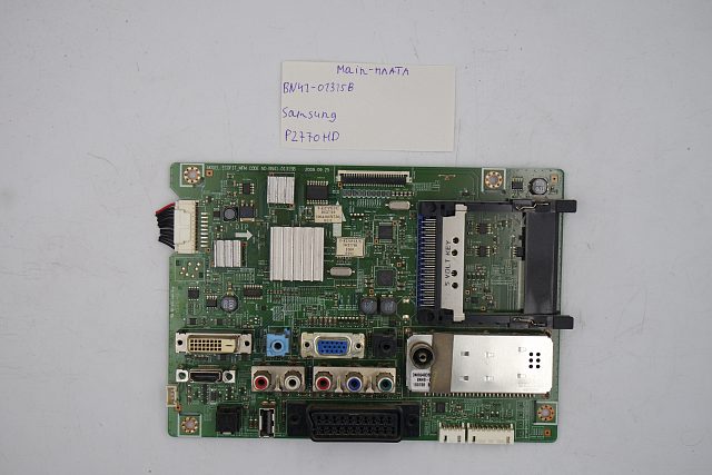 MAIN плата от монитора BN41-01315B Samsung P2770HD