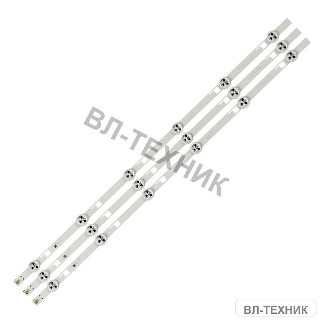 LED-подсветка CORE 32″ 6PKG / GPKG REV 0.2 для Toshiba 32W2453RK, 32W2454RK, 32W2433D, 32W2334DG, 3