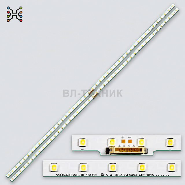 LED подсветка Samsung QE49Q60R / QE49Q60RATXXU / QE49Q64R / QE49Q65R / QE49Q67R / QE49Q67RAUXUA / QE