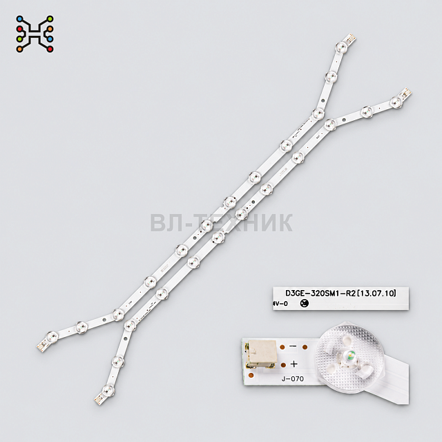 LED подсветка Samsung UE32H5303 / UE32H5373 / UE32EH5000 / UE32EH5300 / UN32H5203 / HG32EA590, D3GE-