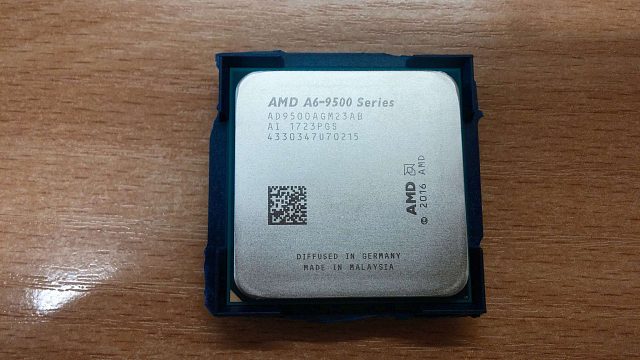 Процессор AMD A6-9500 AM4, 3,5Ггц,2 ядра, 2 потока.
