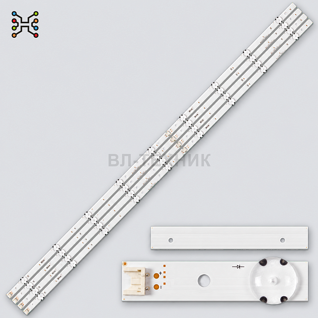 LED подсветка LG 49LF510V / 49LF5100 / 49LH5100 / 49LH5700 / 49LH5900 / 49UF640V / 49UF6400 / 49UF64