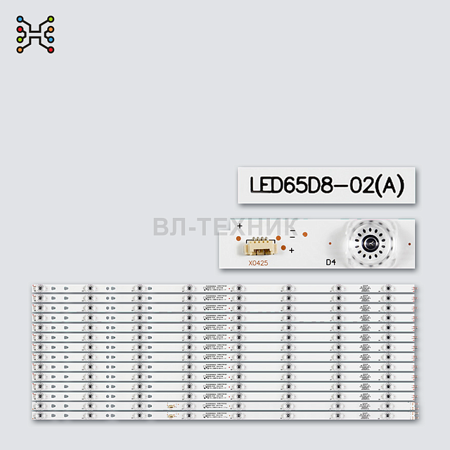 LED подсветка Haier LE65Q6500U / LE-65Q6500U / LED65Q6500U / 65Q6500U / LQ65H31 / LQ65H31G, LED65D8-