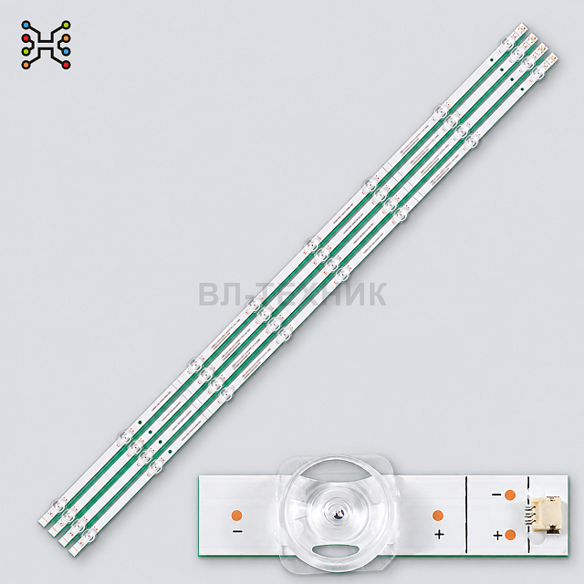 LED подсветка Hisense 50A6G / 50A6GX / 50A6GX3 / 50A6H / 50R6G / 50E7HQ / Toshiba 50C350KE / 50C350K