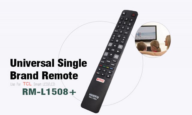 Пульт TCL Huayu RM-L1508+ RC802N 43P615 55C715 Smart TV
