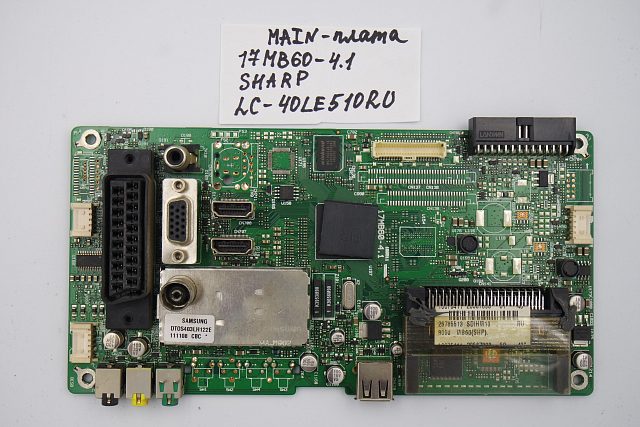 MAIN плата 17MB60-4.1 Sharp LC-40LE510RU