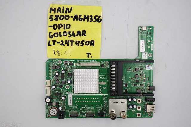 (MAIN) Основная плата 5800-A6M35G-0P10 Goldstar LT-24T450R