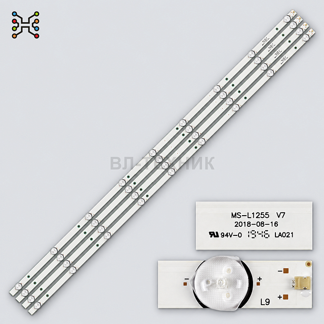 LED подсветка BBK 50LEM-1027/FTS2C / 50LEX-5039/FT2C / 50LEX-5056/FT2C / 50LEX-6027/UTS2C / 50LEX-70