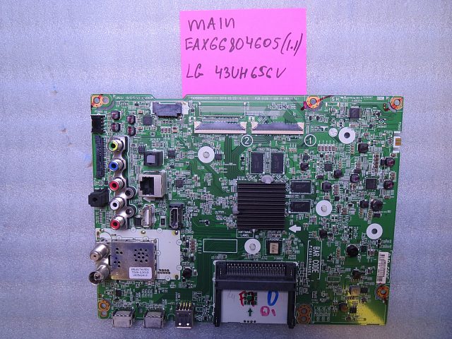 MAIN основная плата EAX66804605  LG 43UH656V