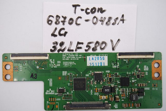 T-CON плата 6870C-0488A LG 32LF580V