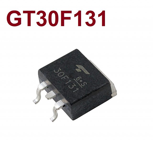 Транзистор 30F131, тип IGBT N, 140 Вт, корпус D2PAK