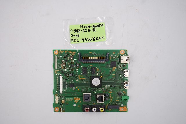 MAIN основная плата 1-982-629-12 Sony KDL-43WG665