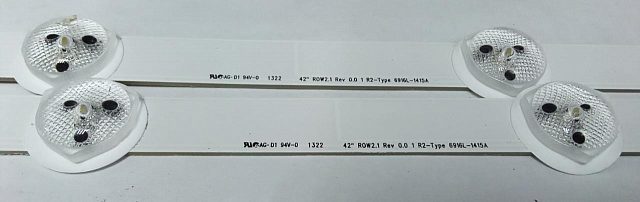 LED подсветка 42" ROW2.1 Rev 0.0 1 R2-Type 6916L-1415A. Б.У
