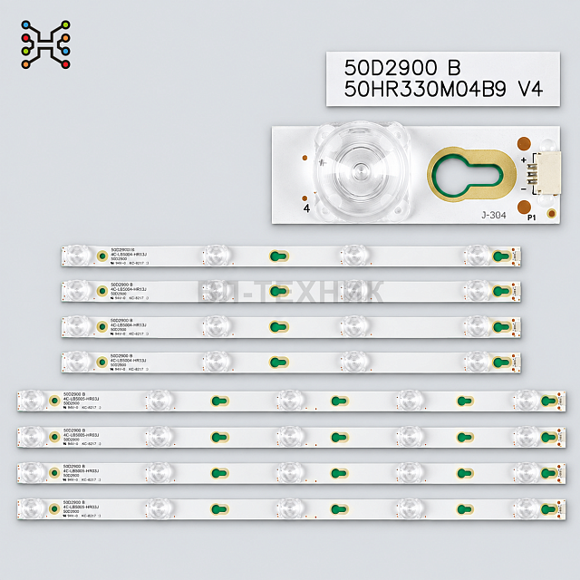 LED подсветка TCL 50D2900 / 50E17US / 50P20US / 50P62US / D50A620U / D50A630U / D50A630V / D50A710 /