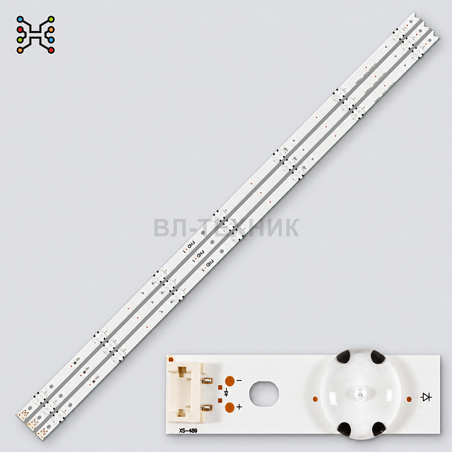 LED подсветка LG 43LF510V / 43LF570V / 43LH510V / 43LH570V / 43LH590V / 43LH604V / 43LH7500 / 43LJ51