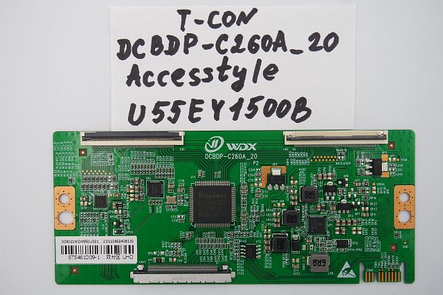T-con плата DCBDP-C260A_20 Accesstyle U55EY1500B