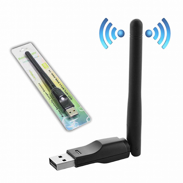 USB Wi-Fi адаптер MTK7601 для цифровых телевизионных приставок