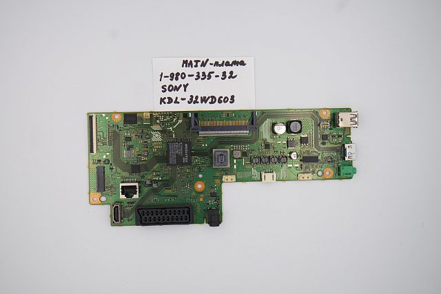 MAIN основная плата 1-980-335-32 Sony KDL-32WD603