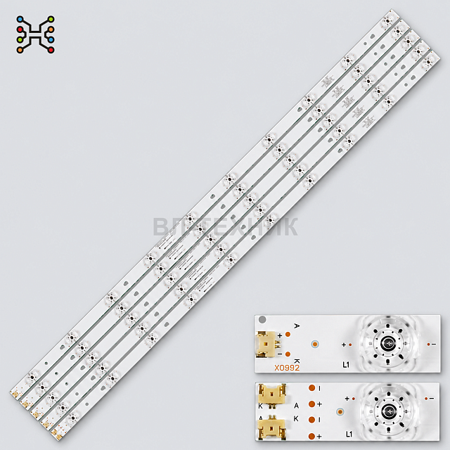 LED подсветка Haier LE42AL88R81A2 / LE42U6500TF / LE42U6500 / LE42AL88A71 / LE42A71S / JVC LT-42M450