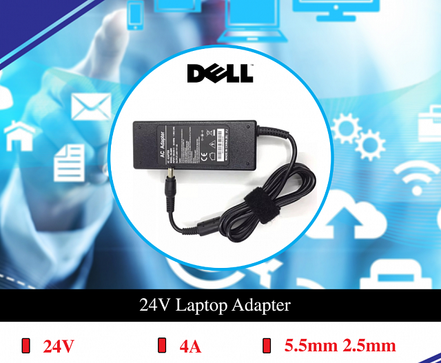Блок питания  24V 4A (5.5x2.5mm) 96w