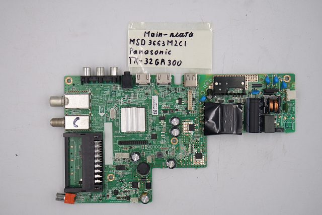 MAIN основная плата MSD3663M2C1 Panasonic TX-32GR300