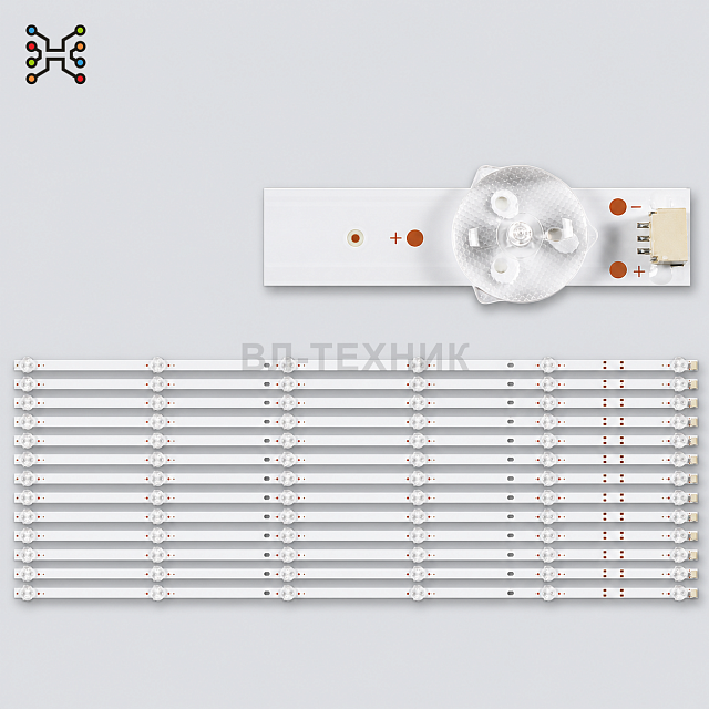 LED подсветка Xiaomi L75M7-EA / Xiaomi Mi TV EA75 / Xiaomi TV EA75 2022 / Redmi L75R8-A / Redmi Smar