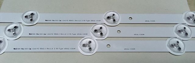 LED подсветка 42" ROW2.1 Rev1.0 2 R1-TYPE 6916L-1319A. Б.У