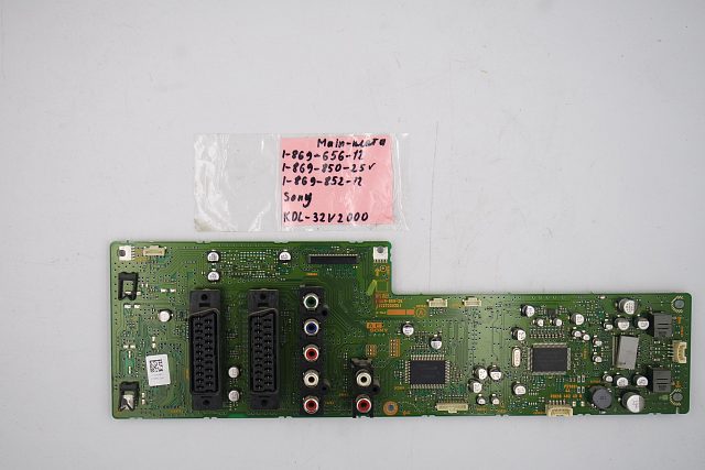 MAIN плата 1-869-850-25 Sony KDL-32V2000
