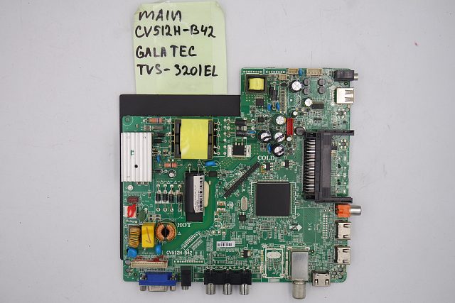 MAIN основная плата CV512H-B42 Galatec TVS-3201EL