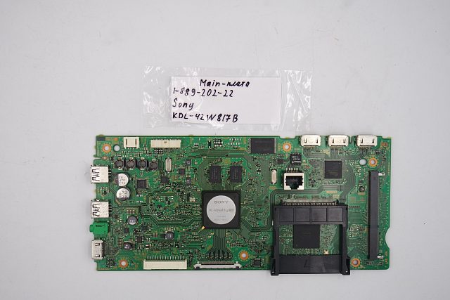 MAIN основная плата 1-889-202-22 Sony KDL-42W817B