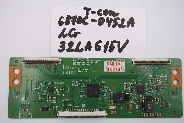 T-CON плата 6870C-0452A LG 32LA615V