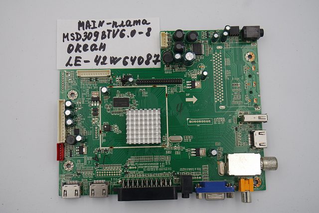 Основная плата (MAIN)  MSD309BTV6.0-8 Океан LED-42W64087